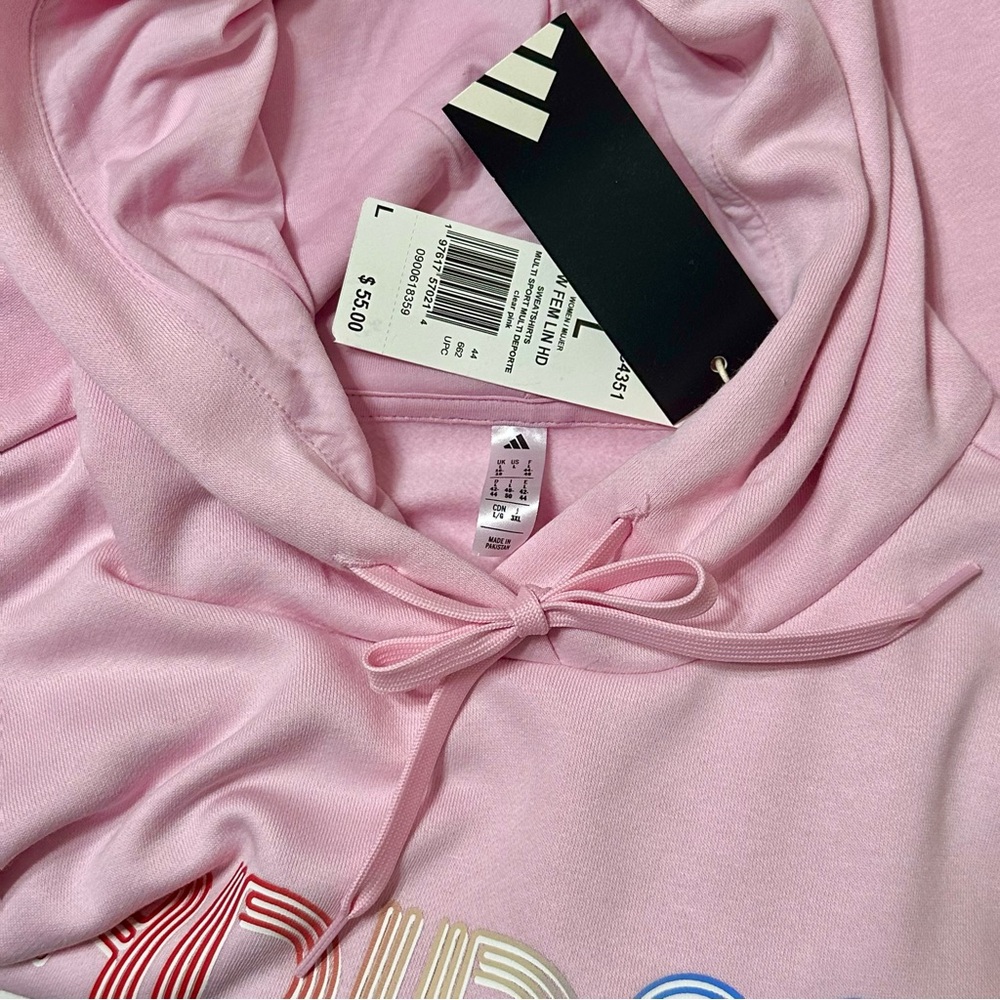 Adidas Hoodie Set Pink - Picture 5 of 8